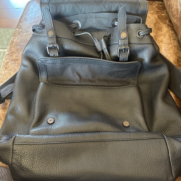 Beautiful Condition Coach Leather  Carriage Backpack - Picture 7 of 8